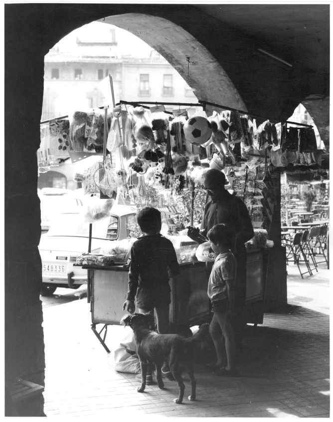 Street vendor in Vidrá