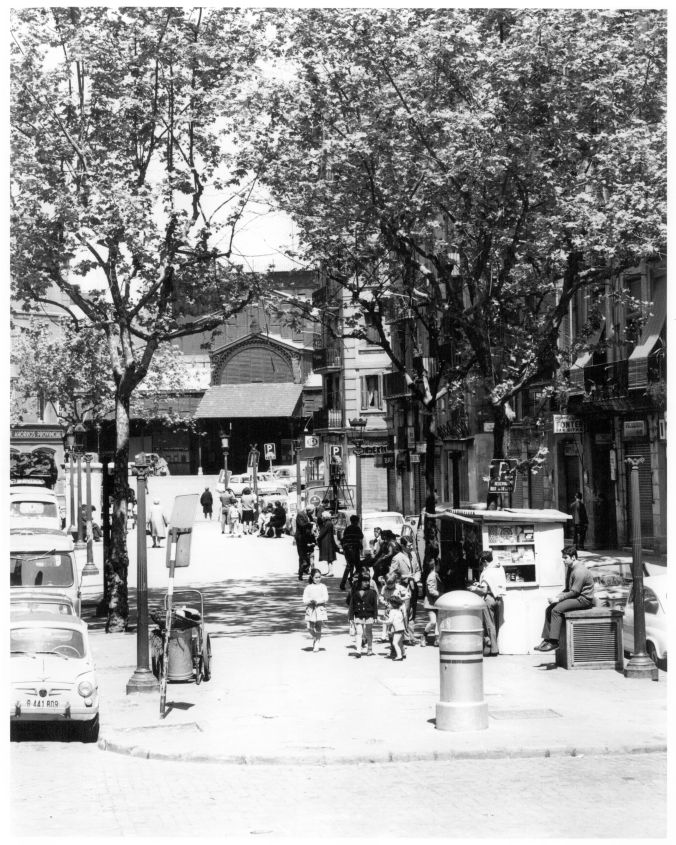 Passeig del Born a Sunday in May 1969