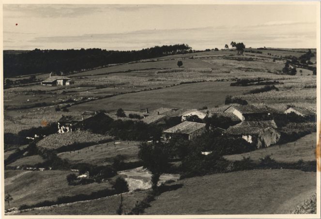 Panorámica de Altamira en 1950