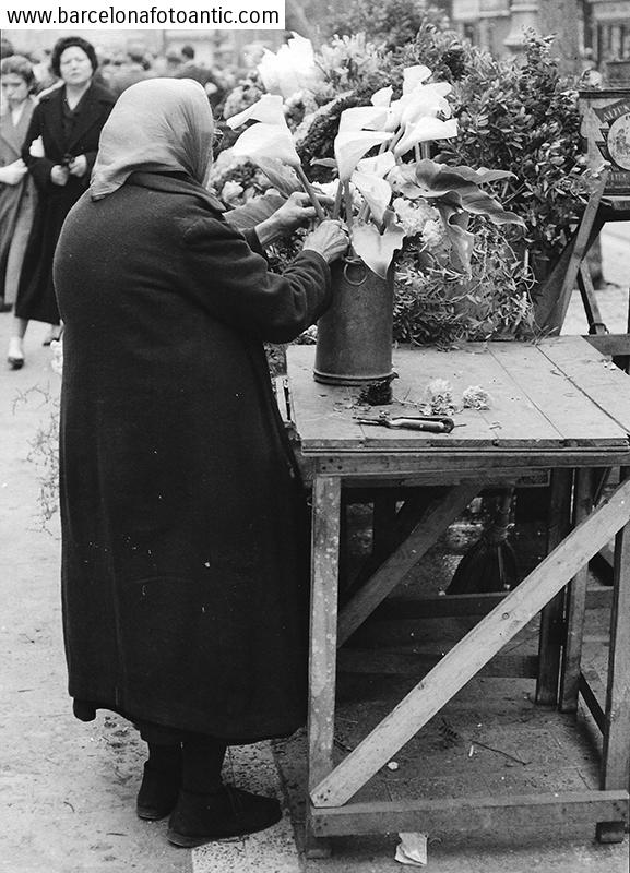 Florista de la Rambla