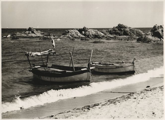 Barques a Les Cases d'Alcanar