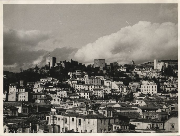 Vista de Granada en 1959