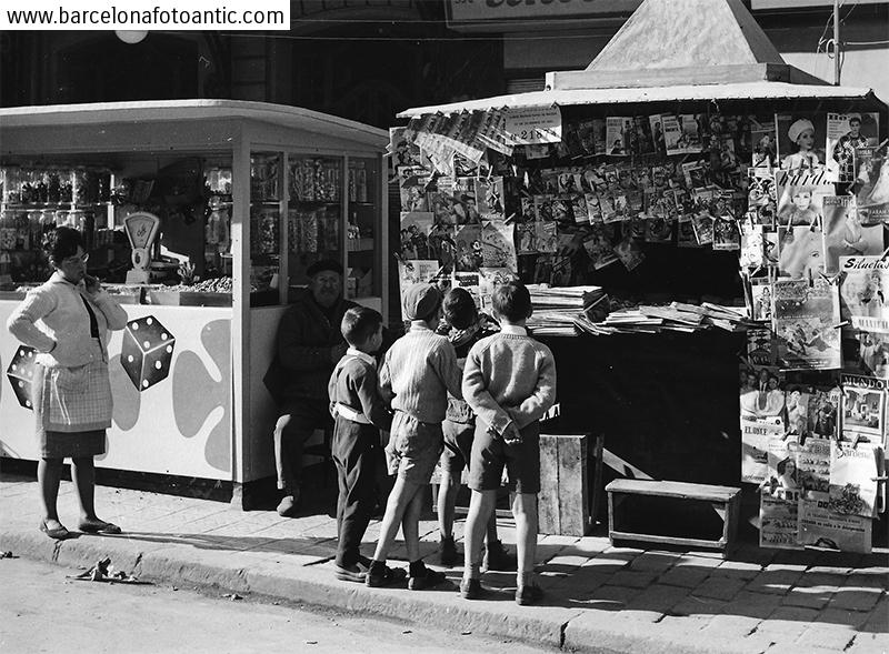 Kioskos en las Ramblas