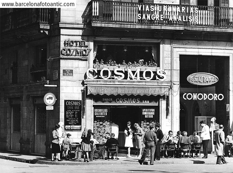 Cosmos café of Barcelona 