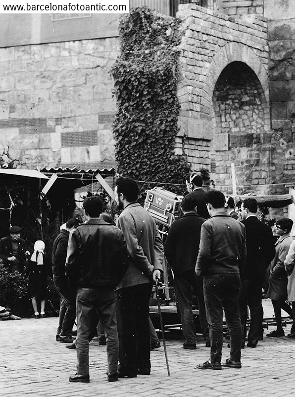 Filmant el Nadal a la Plaça de la Catedral